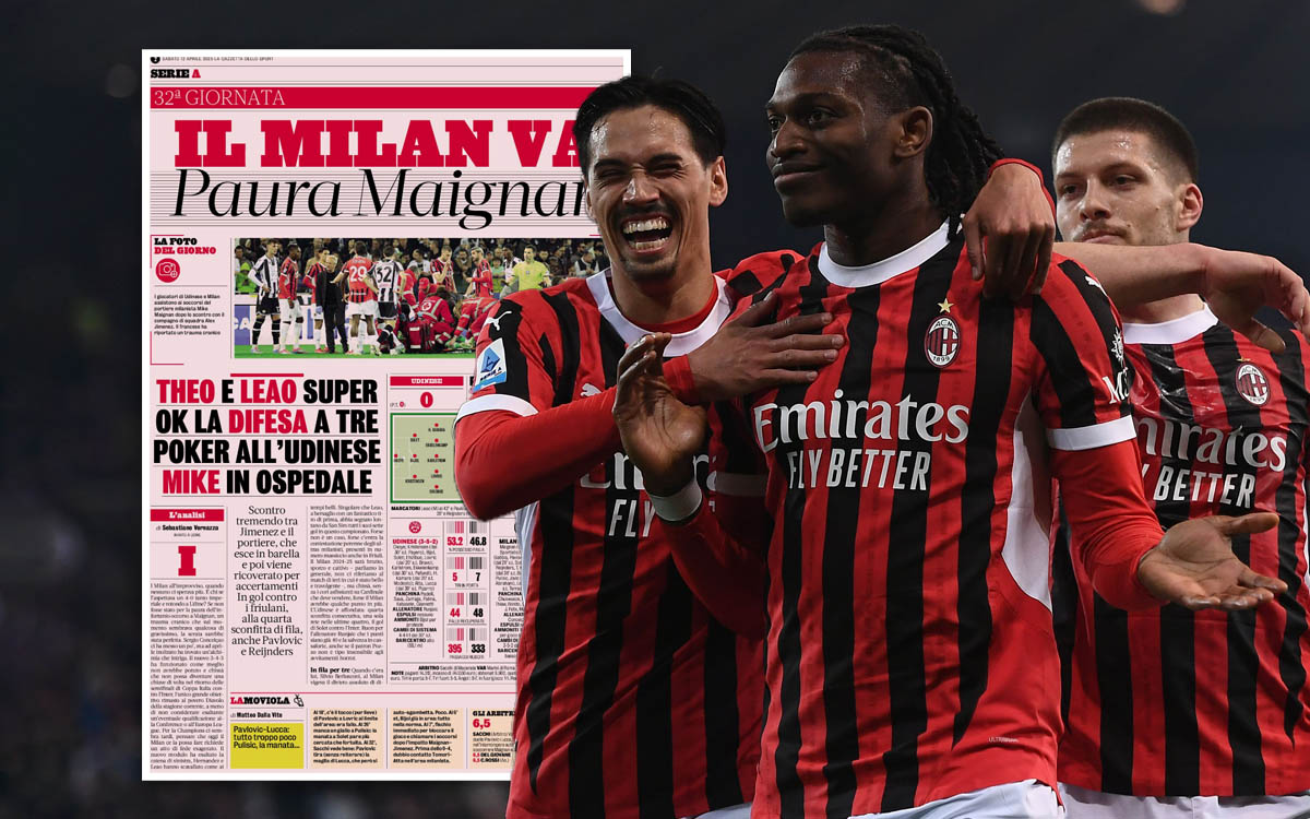 Gazza Milan answer Udinese