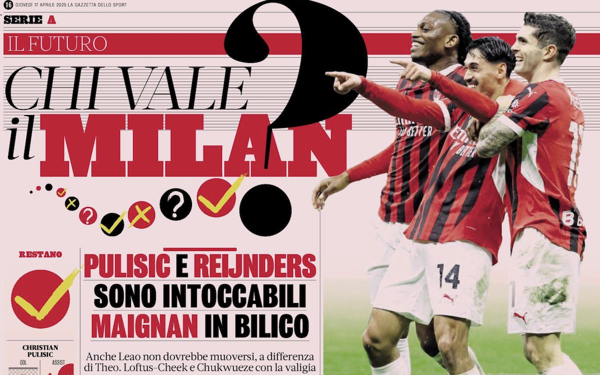 gazzetta milan worthy