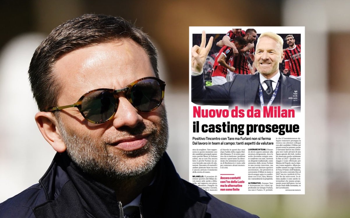 Giorgio Furlani CEO of AC Milan