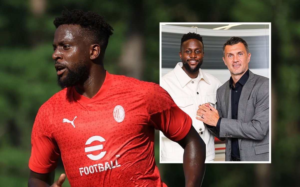 Divock Origi of AC Milan