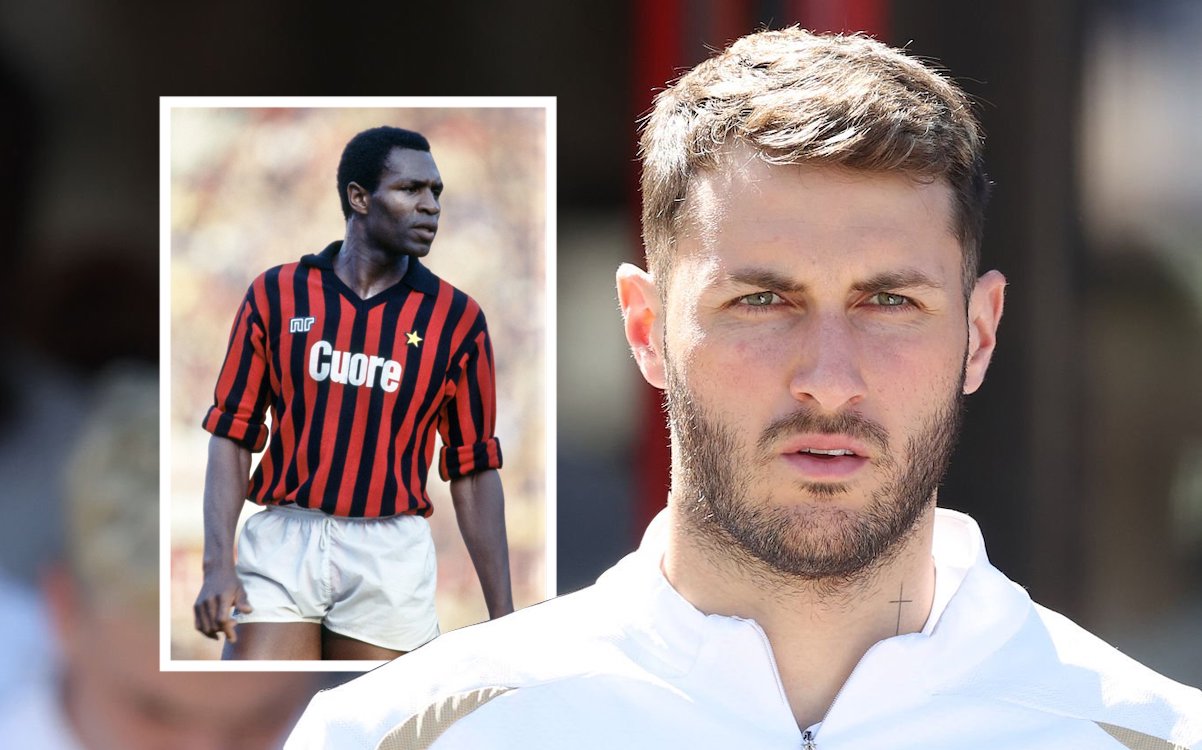 Santiago Gimenez of AC Milan