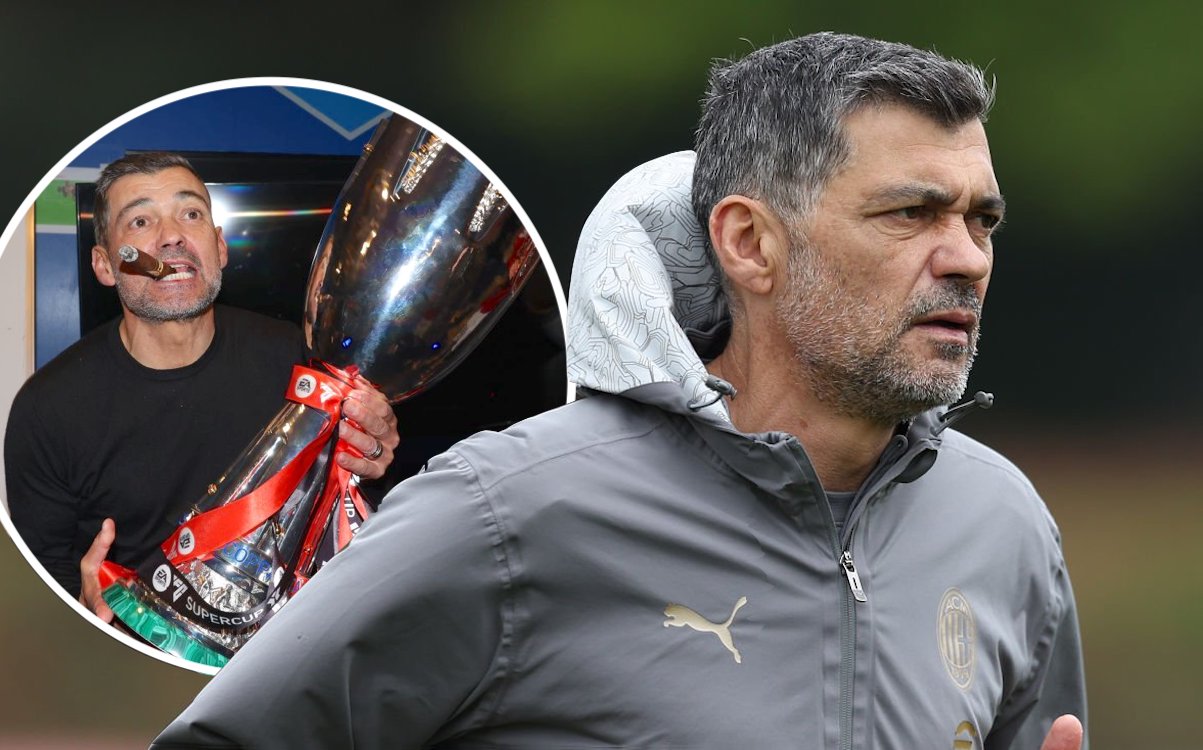 Head coach AC Milan Sergio Conceicao