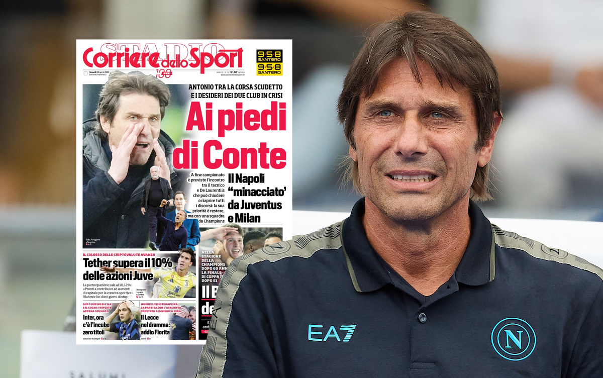 Antonio Conte head coach of Napoli SSC