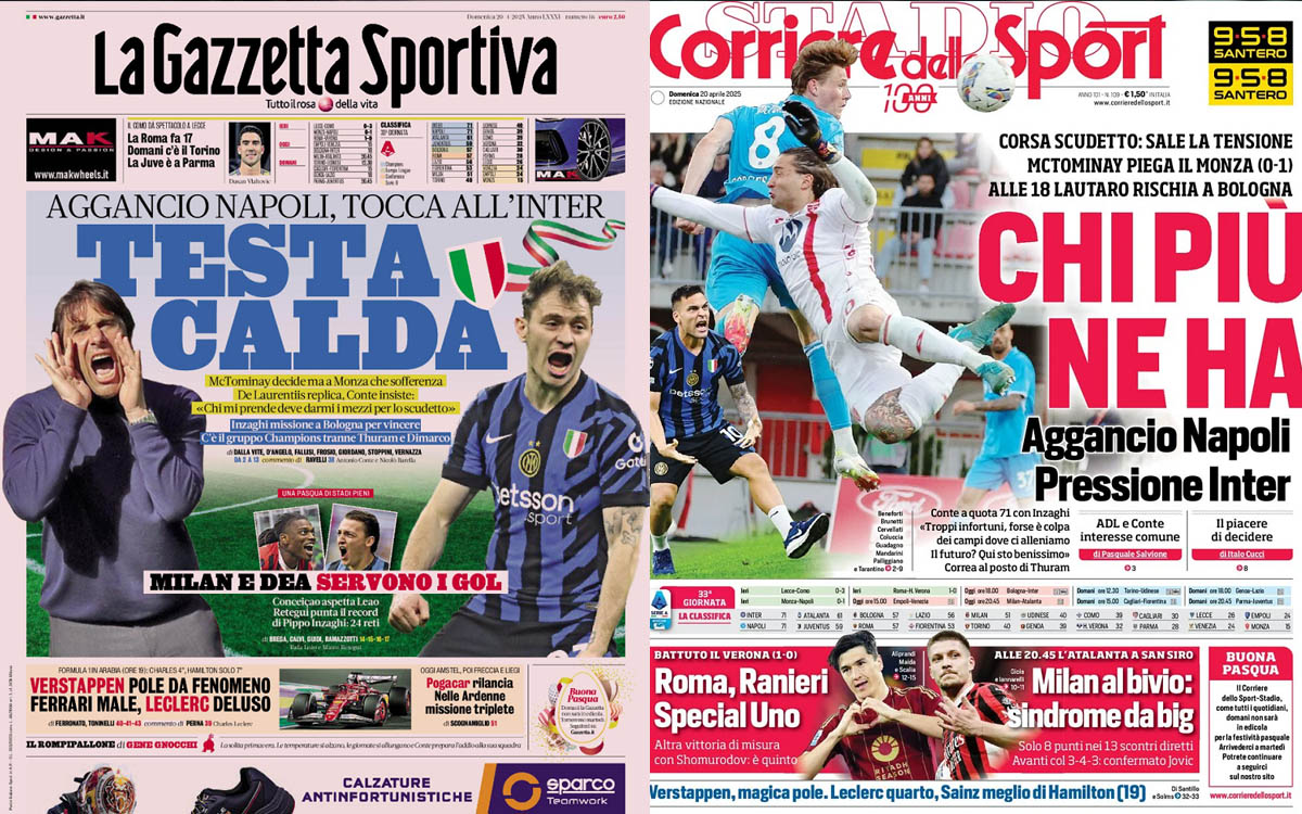 Papers italy apr 20 2025