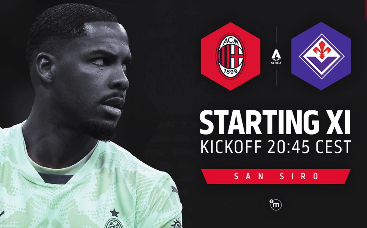 official starting xis milan fiorentina