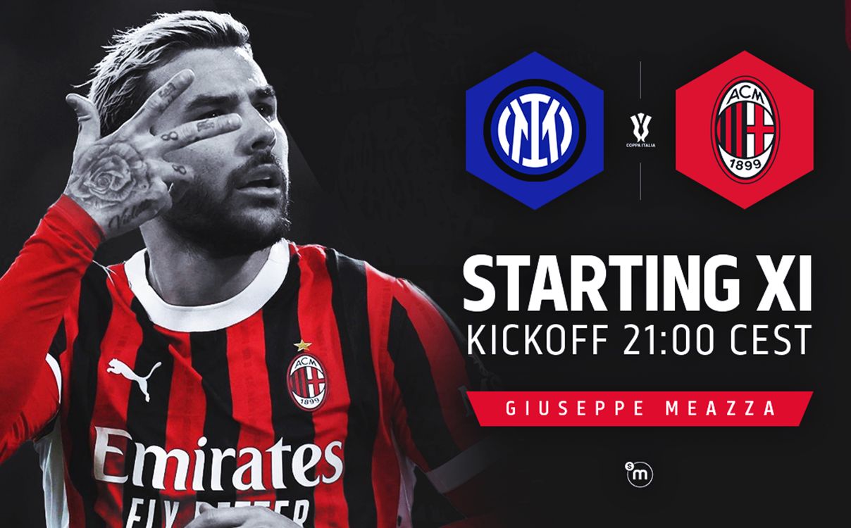 inter AC Milan starting XIs 2025