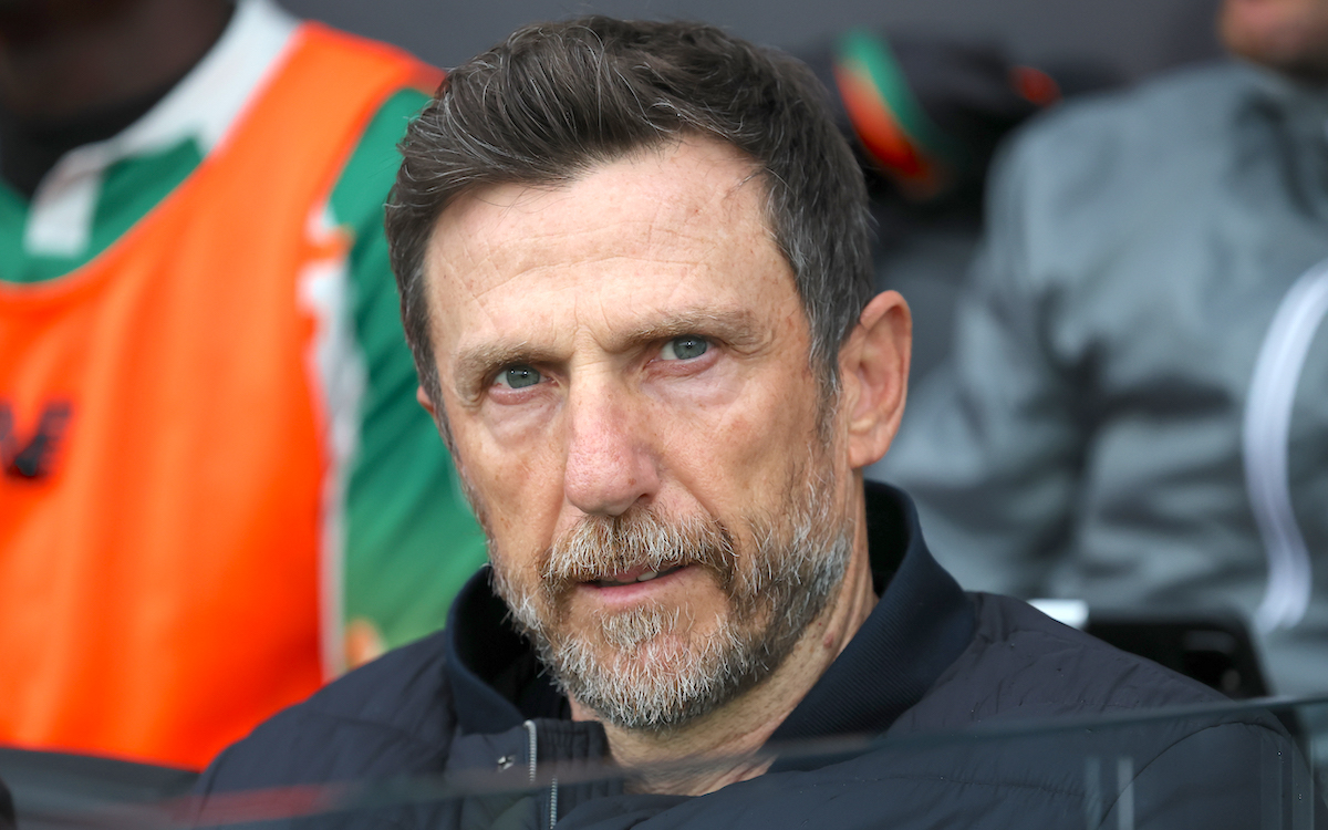 Venezia manager Eusebio Di Francesco