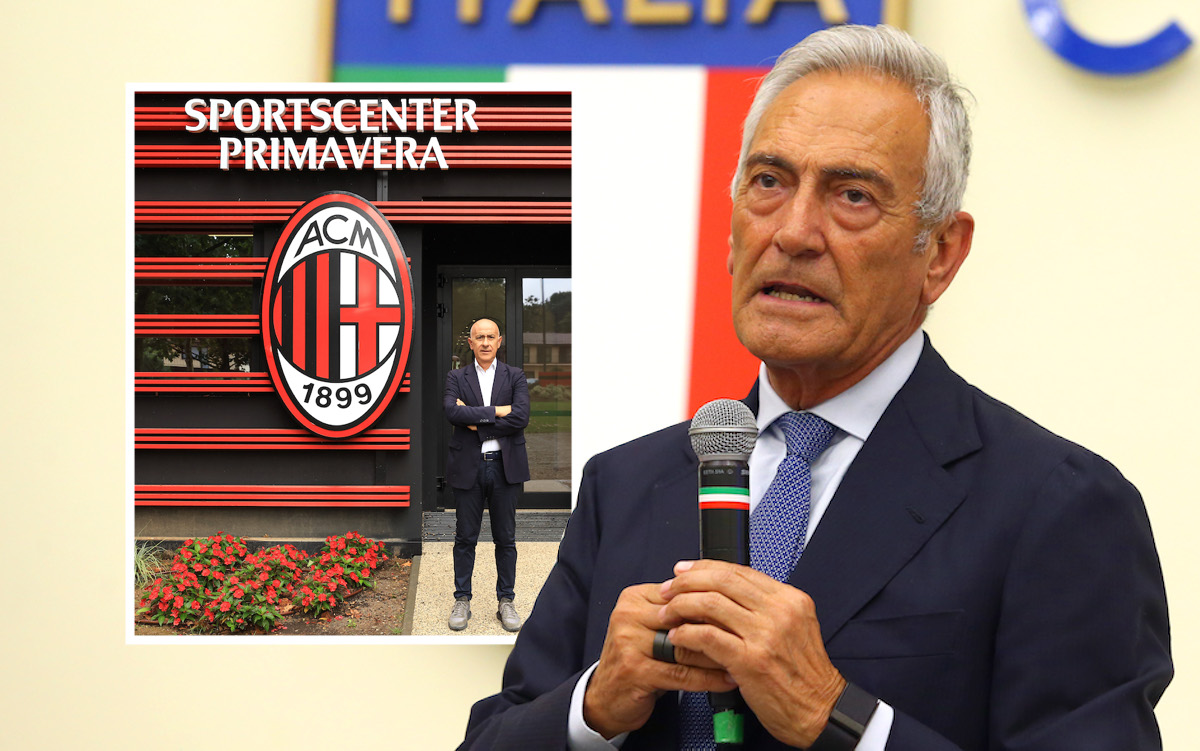 FIGC President Gabriele Gravina