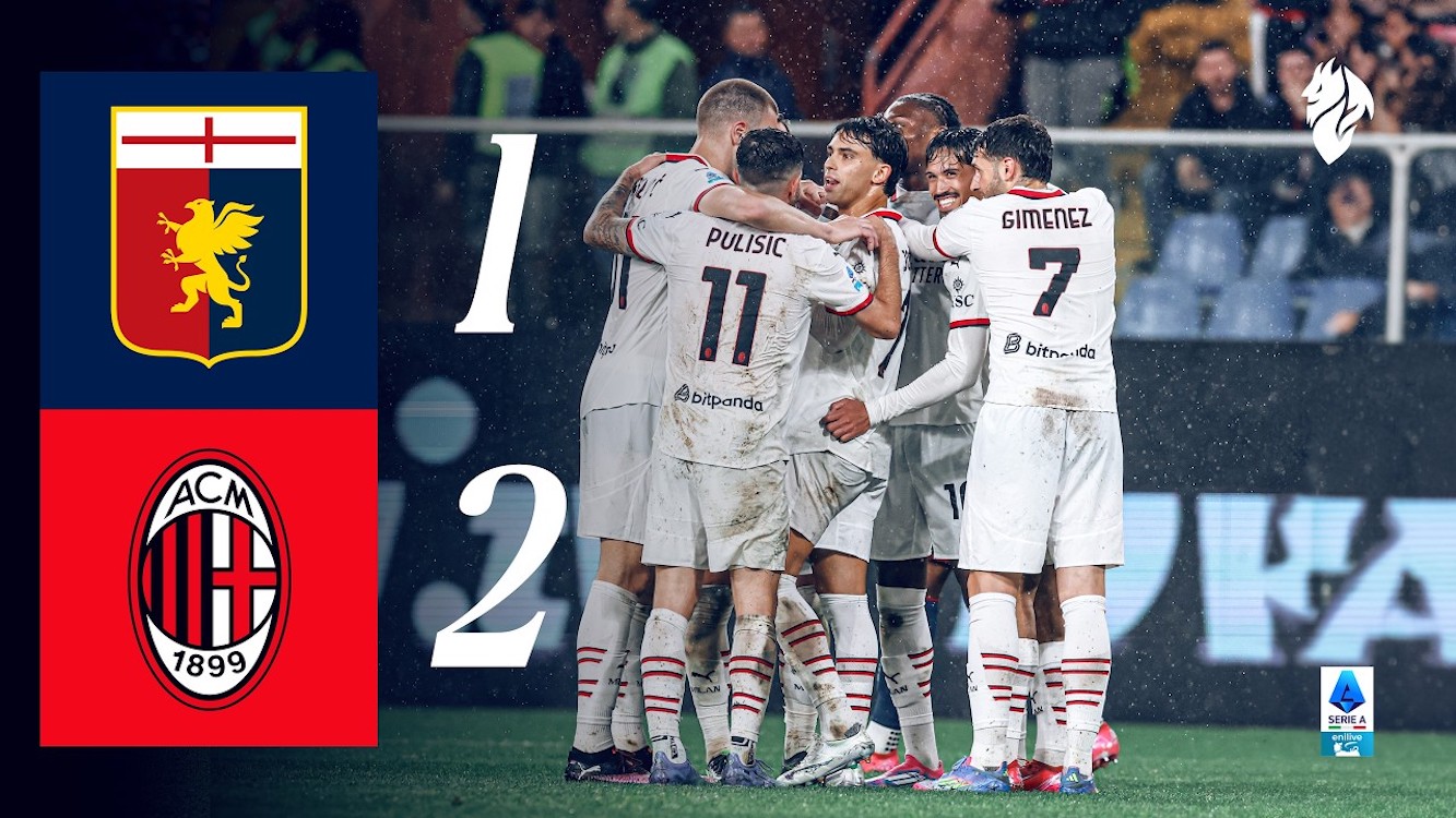 genoa 1-2 ac milan highlights
