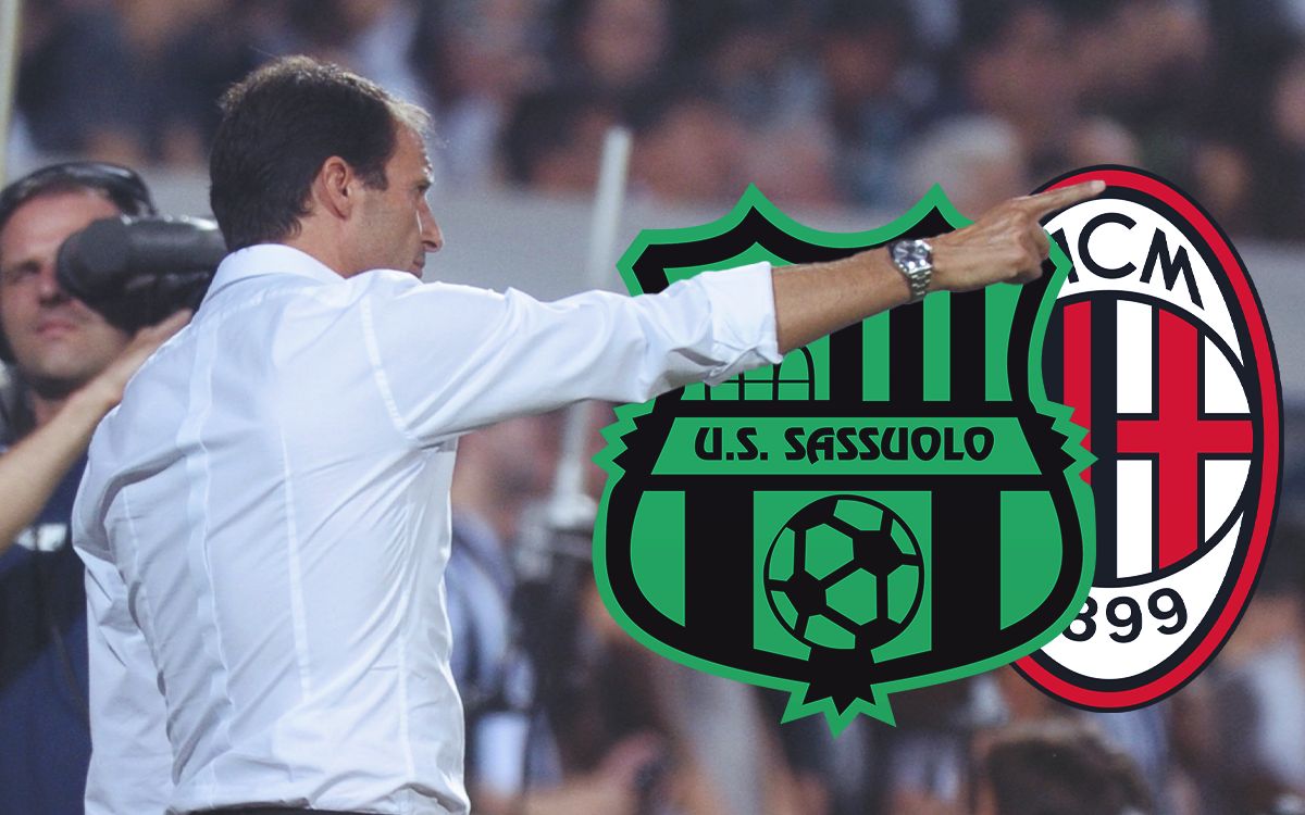 Allegri Sassuolo Milan