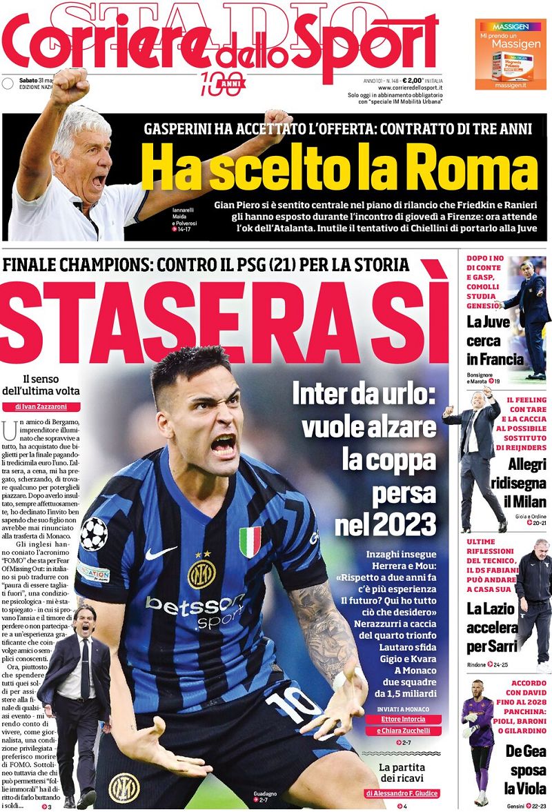 Corriere dello Sport May 32 2025