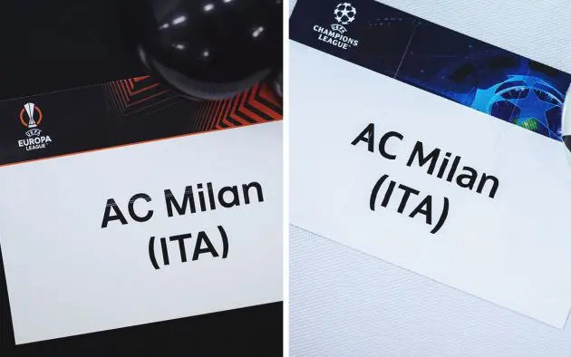 Milan UEL UCL