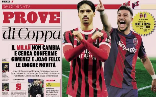 la gazzetta dello sport 9 may