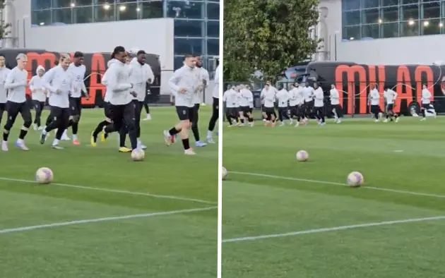 milan training bologna