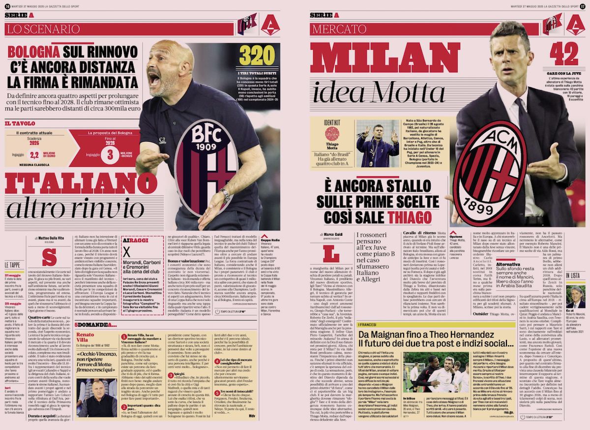 la gazzetta dello sport 27 may