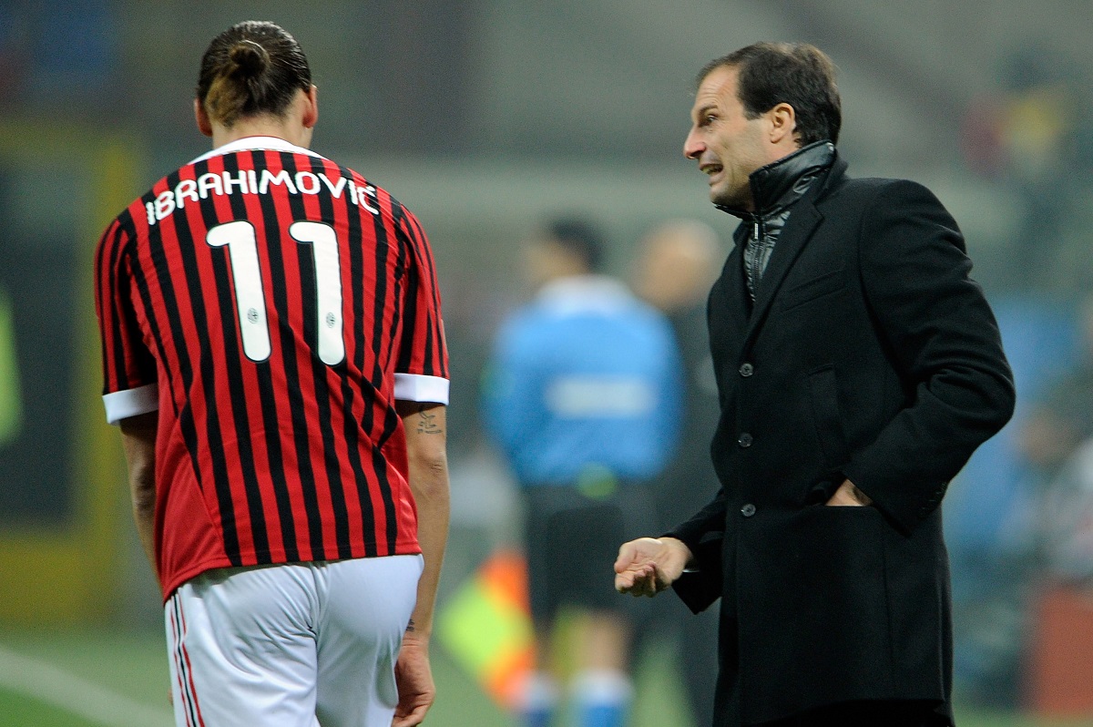 Ibrahimovic and Allegri