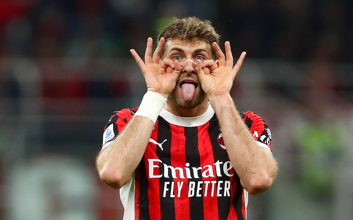 Santiago Gimenez of AC Milan