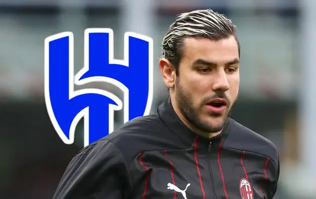 Theo Hernandez of AC Milan