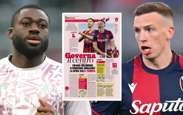 Youssouf Fofana of AC Milan lewis ferguson