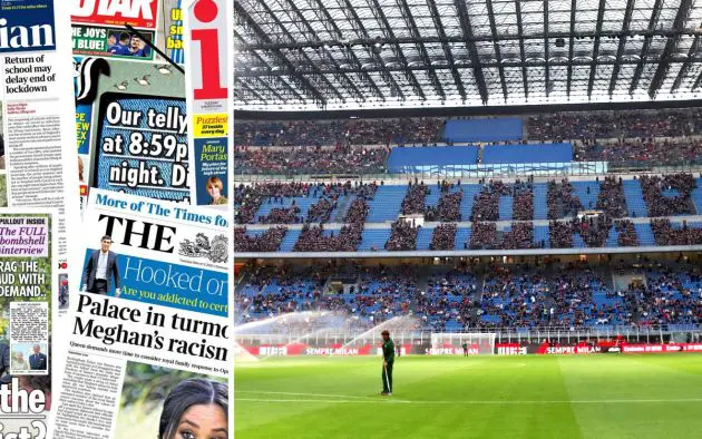 AC Milan protest