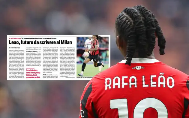Rafael Leao of AC Milan