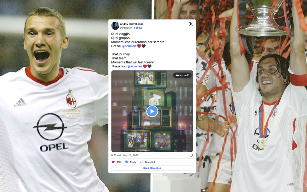 Andriy Shevchenko of Milan