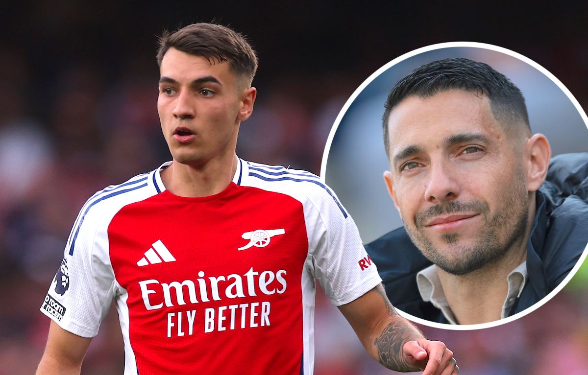 Jakub Kiwior of Arsenal