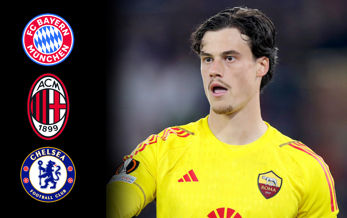 Mile Svilar of AS Roma