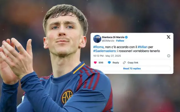 Alexis Saelemaekers of AS Roma