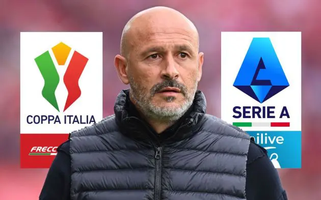 Vincenzo Italiano head coach of Bologna
