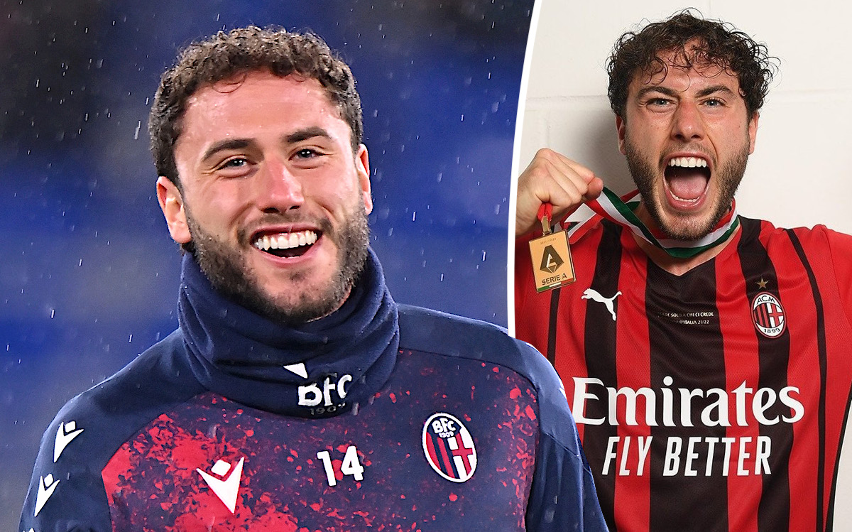 Davide Calabria of Bologna