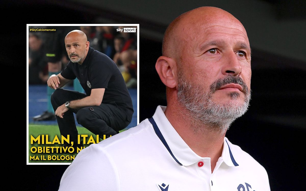 Vincenzo Italiano head coach of Bologna