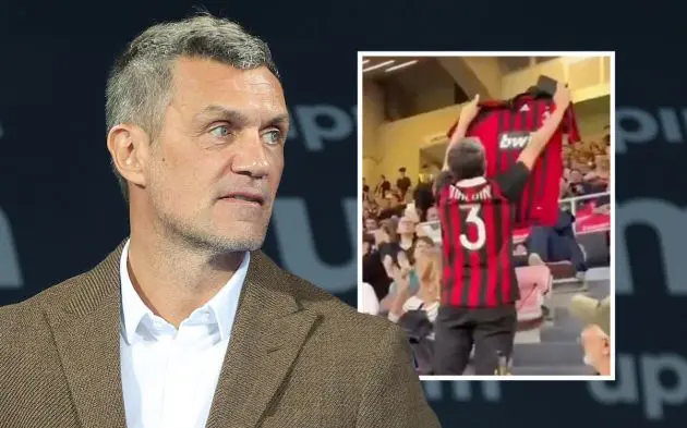 Paolo Maldini of AC Milan
