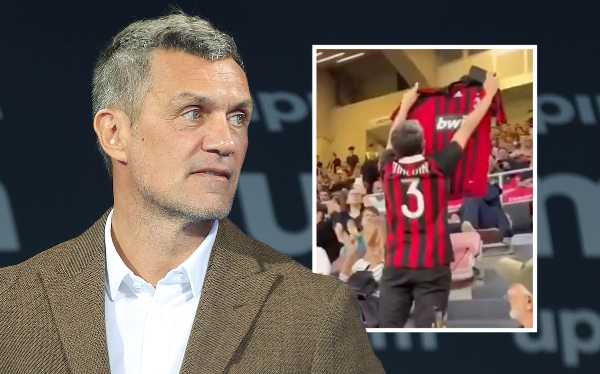 Paolo Maldini of AC Milan