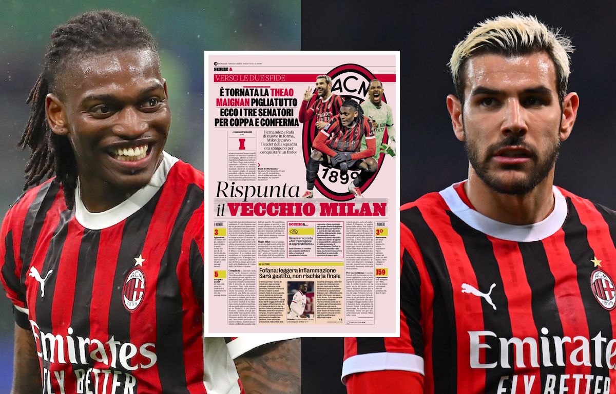 Rafael Leao of AC Milan