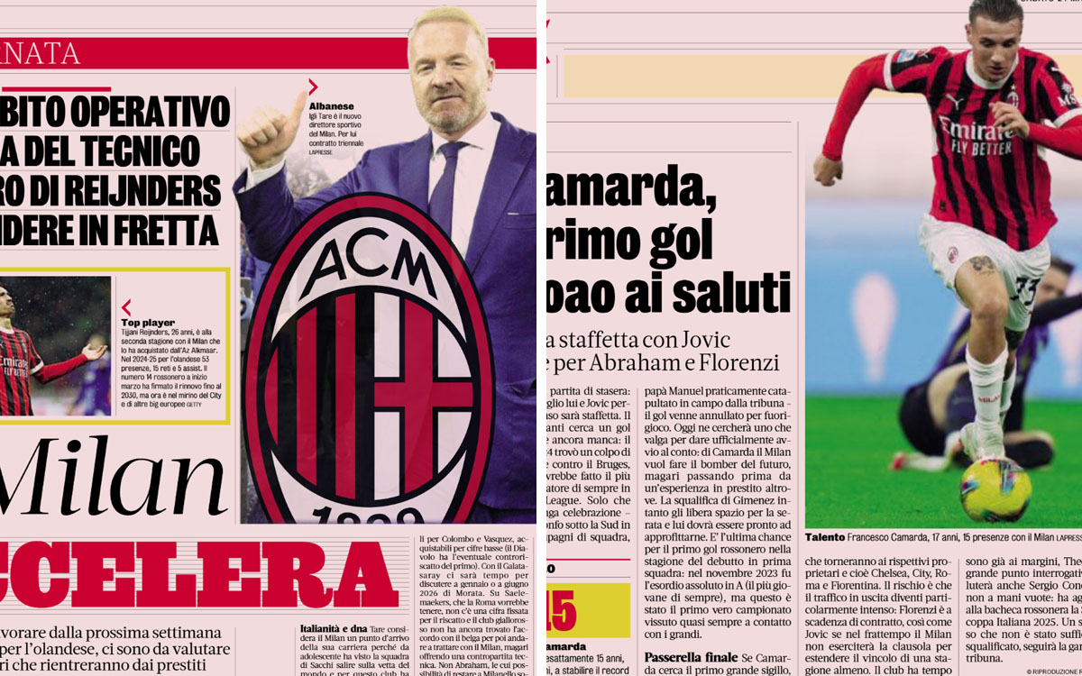 gazzetta headlines may 24