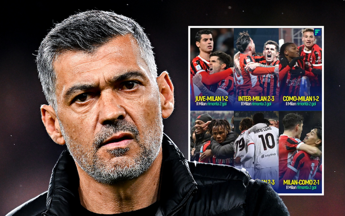Sérgio Conceição, head coach of Milan