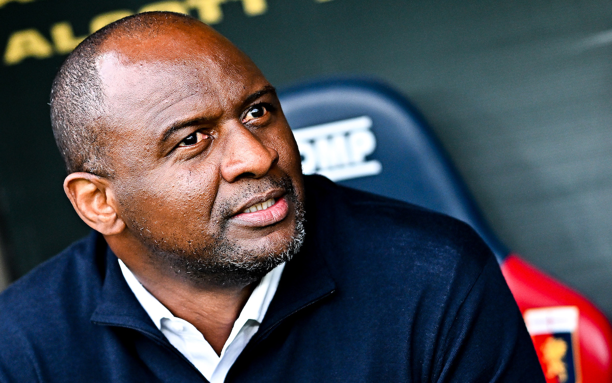 Patrick Vieira, head coach of Genoa
