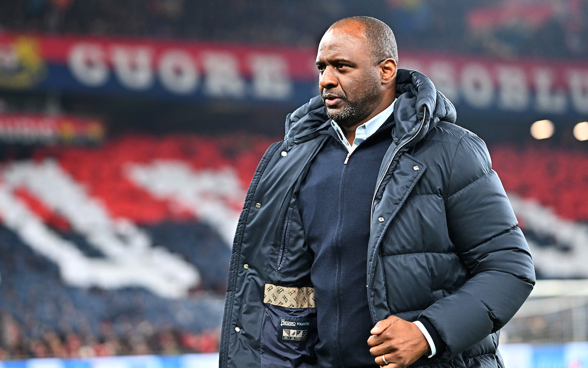 Genoa coach Patrick Vieira