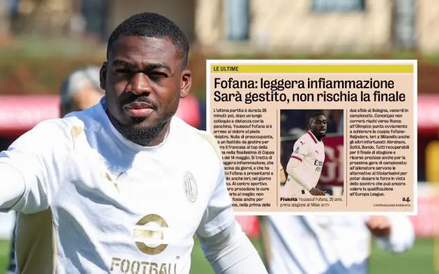 Youssouf Fofana of AC Milan