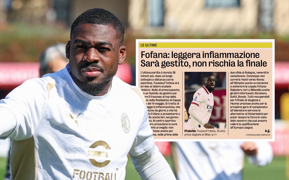 Youssouf Fofana of AC Milan