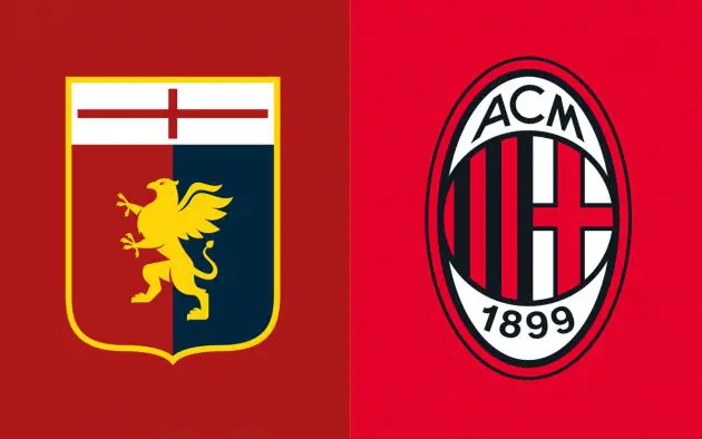genoa ac milan stats