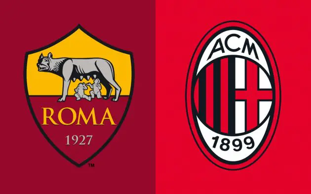 ac milan roma key stats