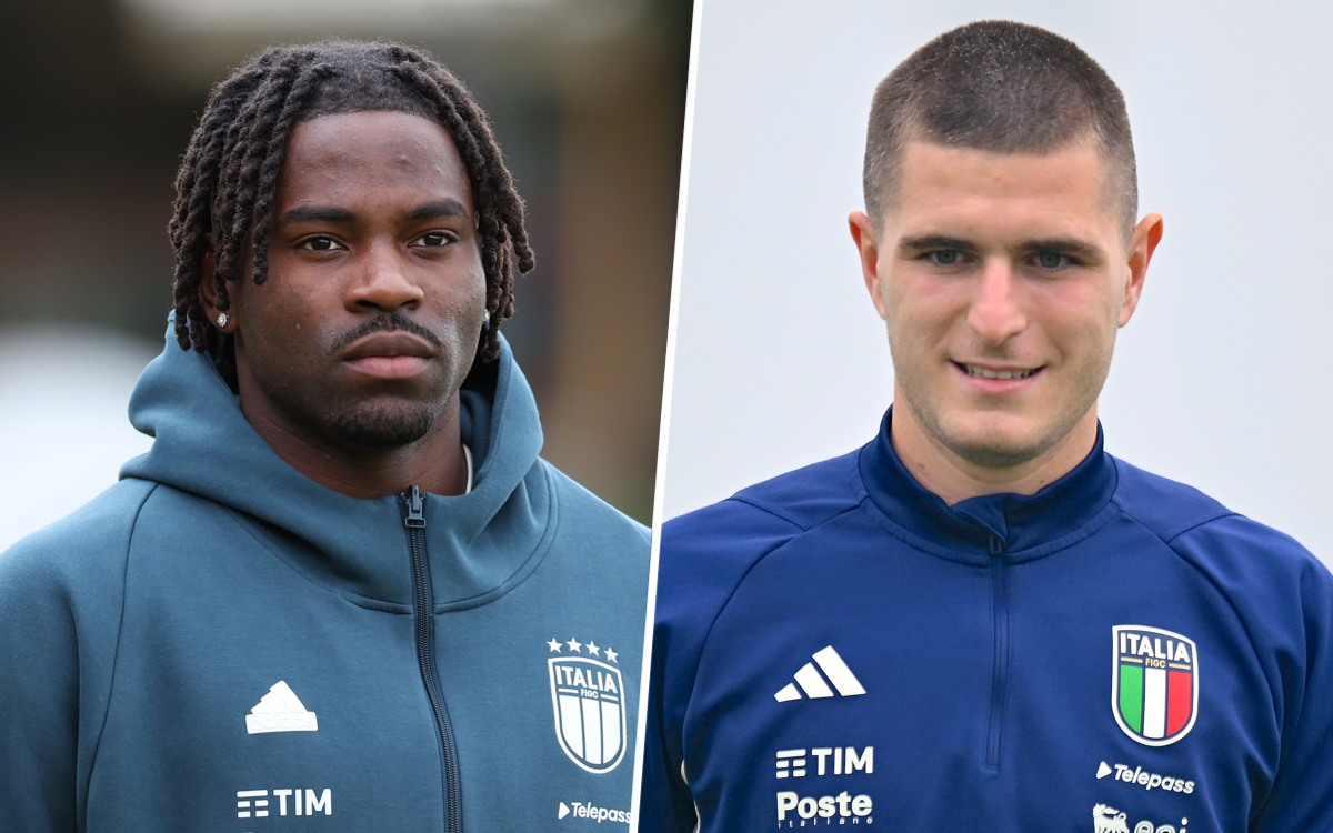 Caleb Okoli of Italy diego coppola