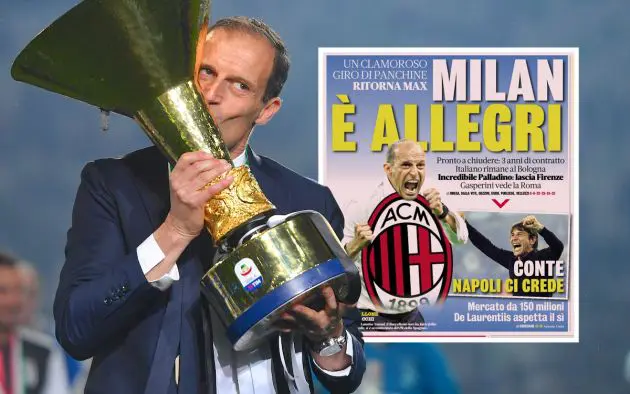 Head coach Massimiliano Allegri of Juventus