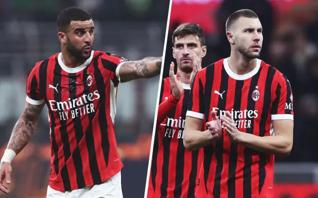 Kyle Walker and Strahinja Pavlovic