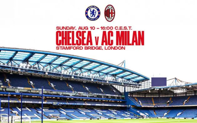 chelsea ac milan friendly
