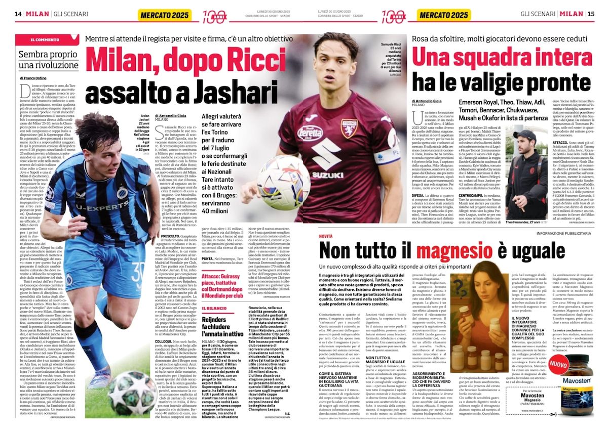 Corriere dello Sport 30 June