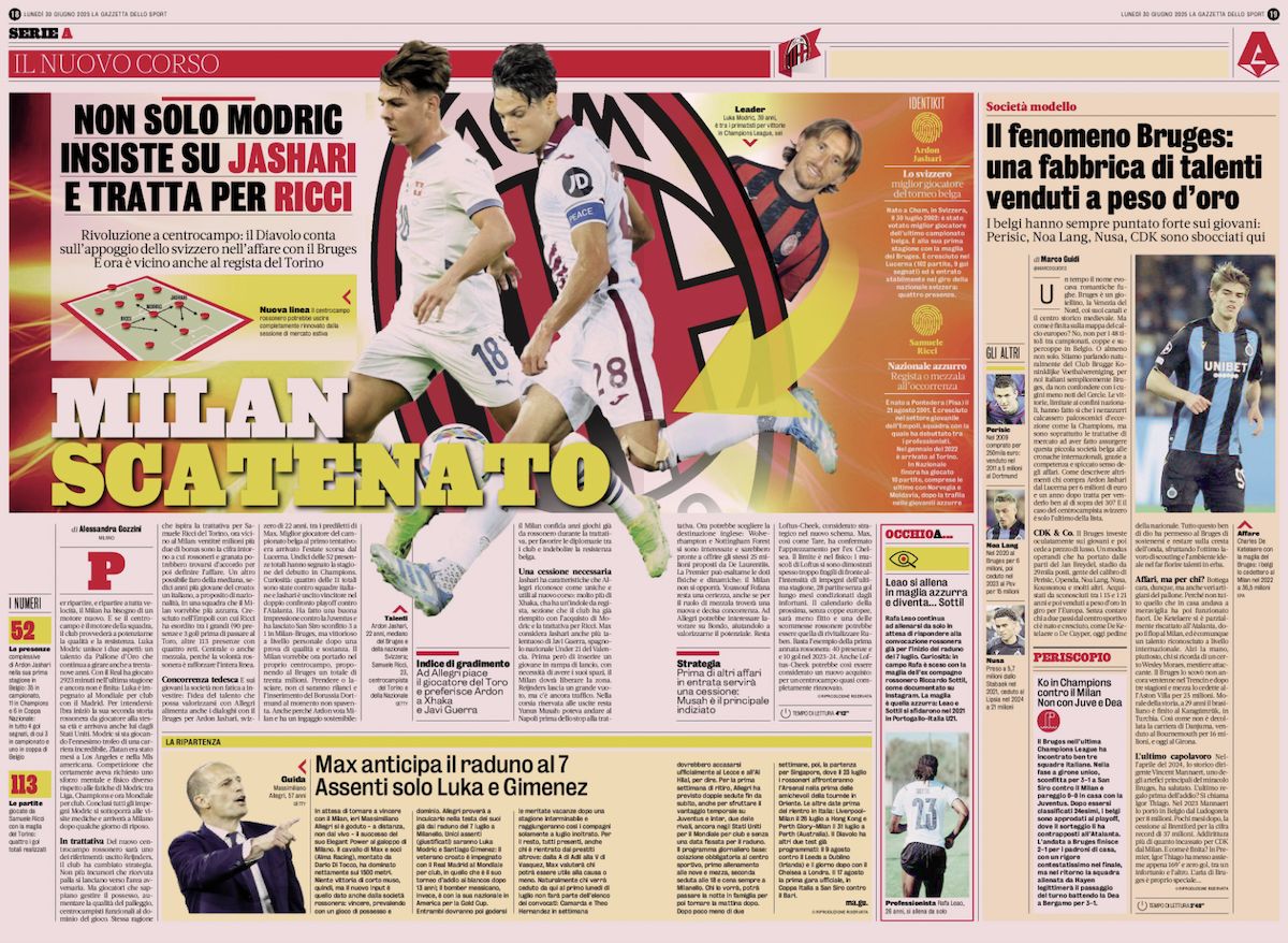 La Gazzetta dello Sport 30 June
