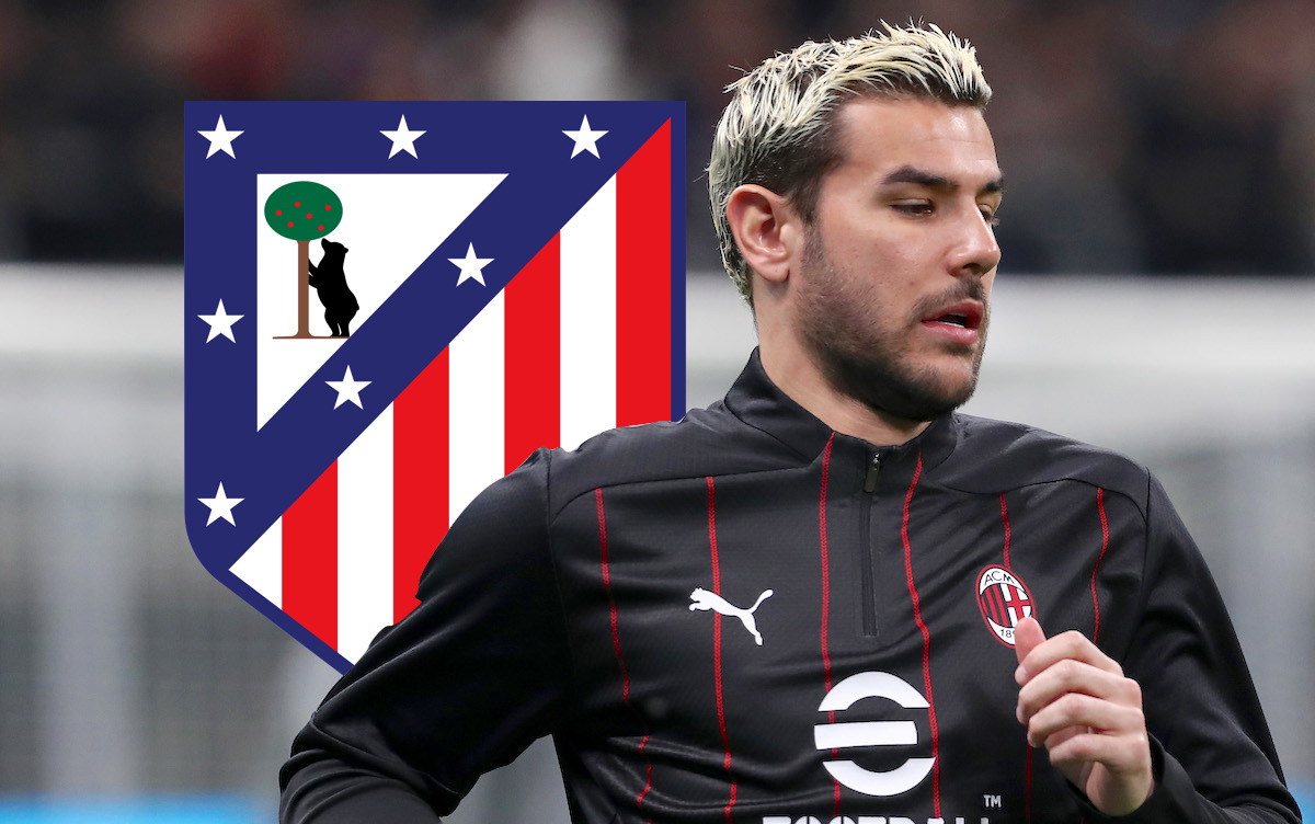 Theo Hernandez of AC Milan